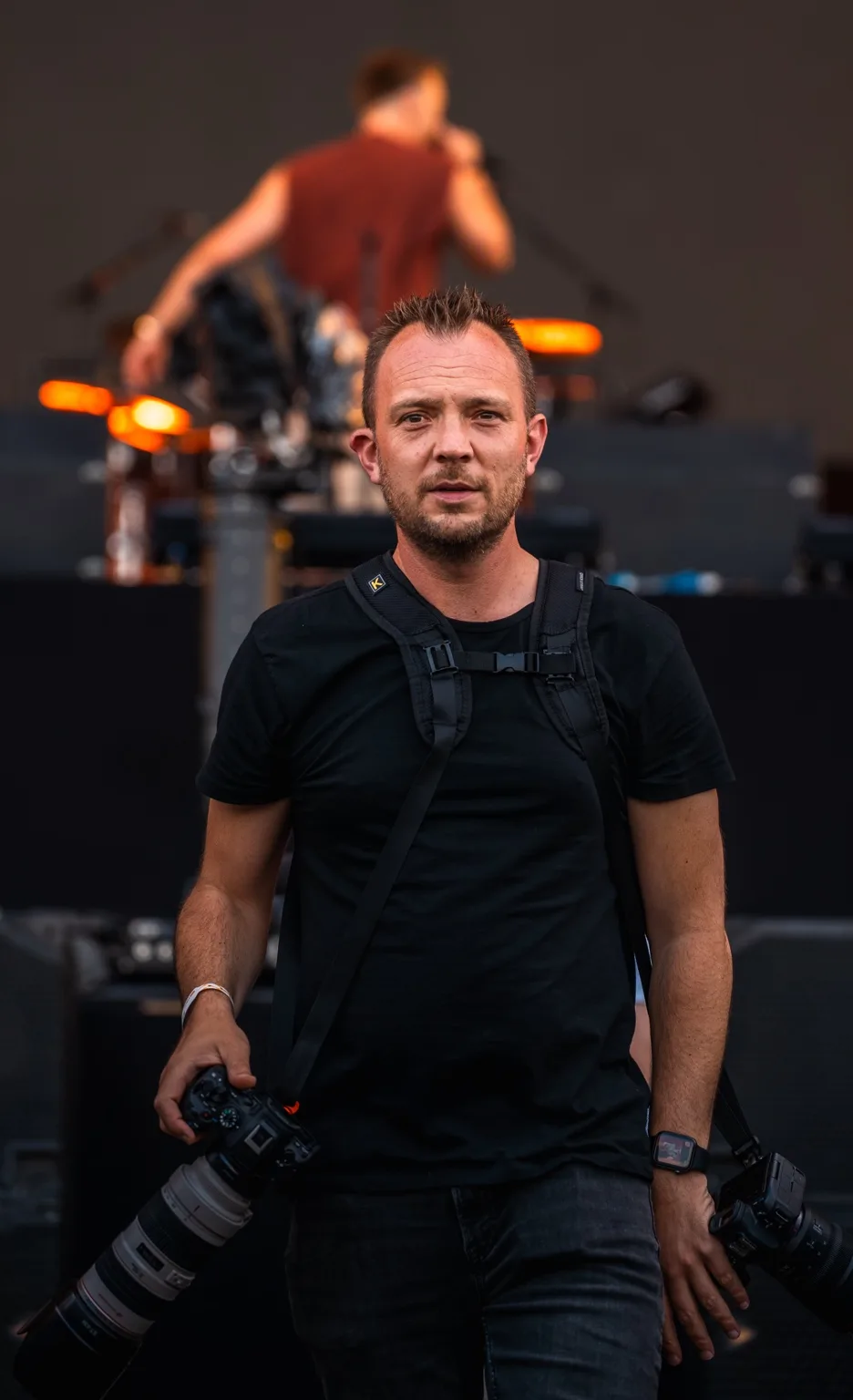 Robin Leltz tijdens Concert at SEA